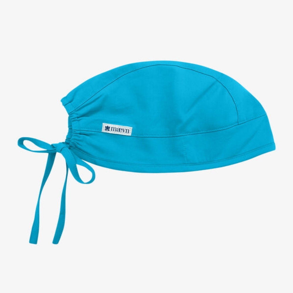 Scrub cap in aqua by mayvn